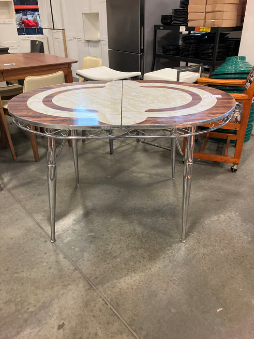 1950s Dinette Chrome Table (Used)