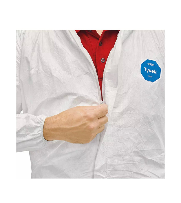 25pc Case DuPont™ Tyvek® 400 Coverall With Hood - Medium (new)