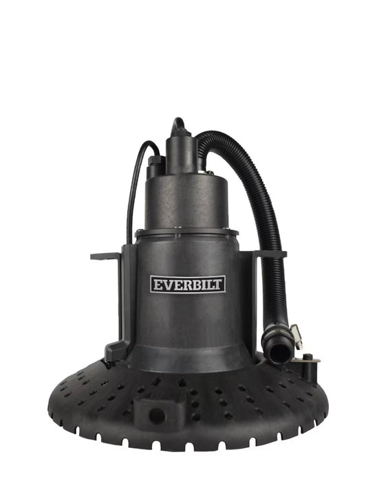 Everbilt 1/4 HP Submersible Pool Cover Pump (new)