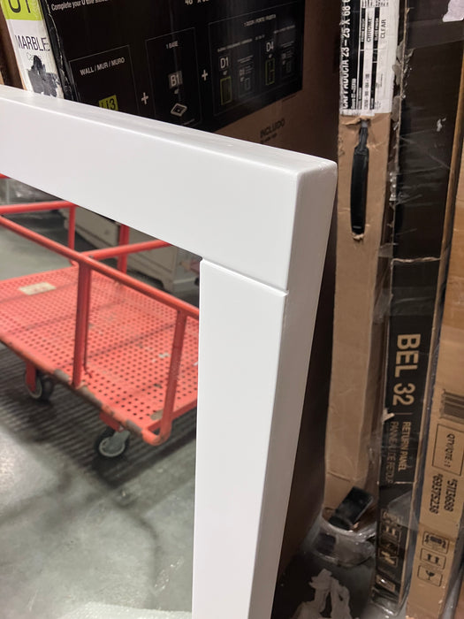 Orca Supply Matte White Bathroom Mirror (New)