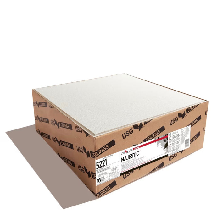 USG/CGC Ceilings 2 ft. x 2 ft. Majestic Lay-in Ceiling Tile (Sold by Case - Pack of 16) (new)
