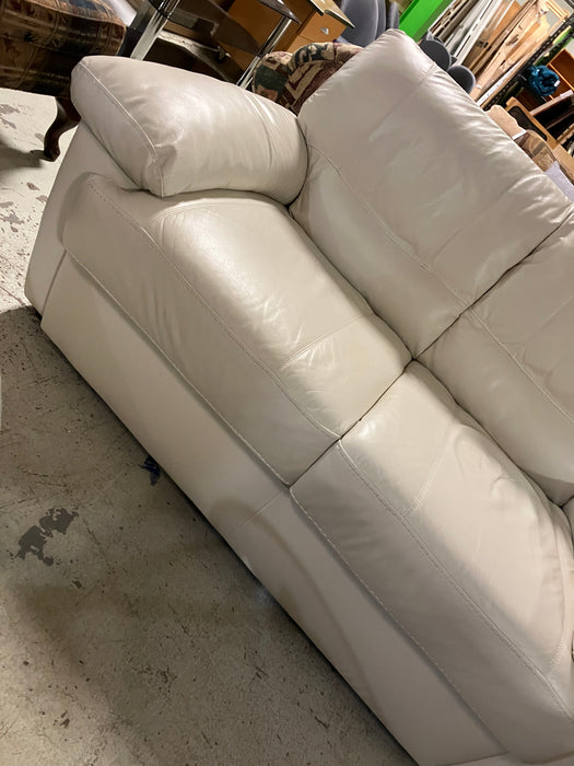 White Loveseat (Used)
