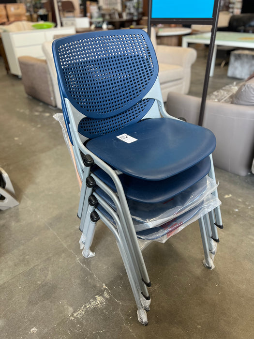 Blue and Grey Utility Chairs (new)