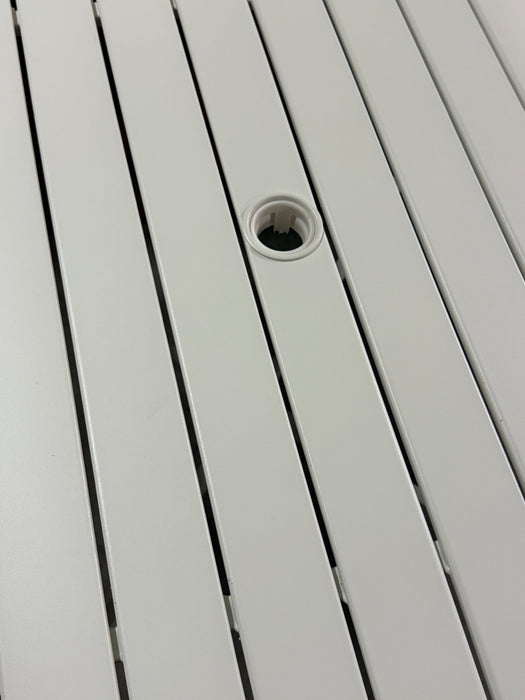 Slat 42” Square Table (New)