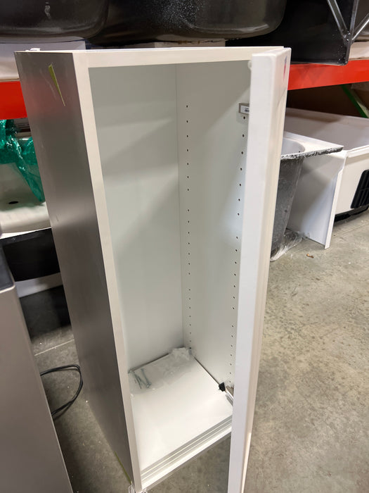 13.5-inch W x 36-inch H x Shaker Style Assembled Kitchen Wall Cabinet/Cupboard in Grey Mist (New)