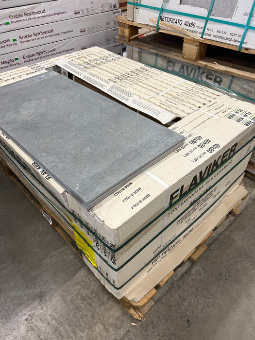 FLAVIKER “Now Coal” Dark Blue Grey Tile (new)