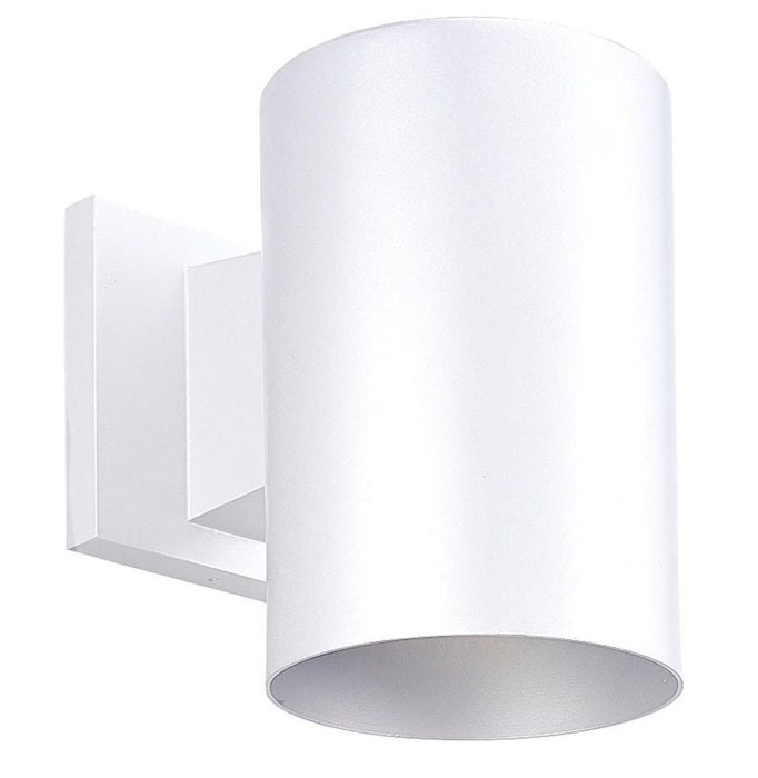 Progress Lighting White 75W 1-Light Wall Lantern with Metal Shade