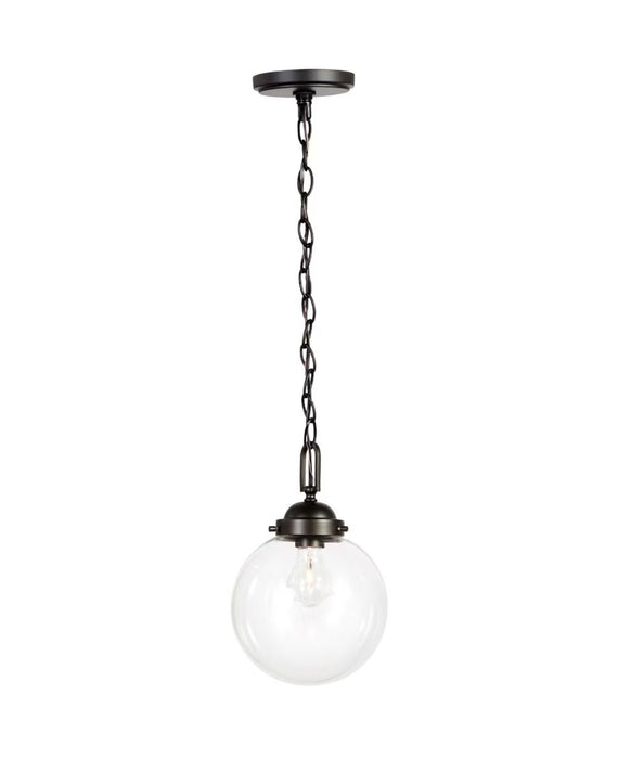 1-Light Mini Pendant Light Fixture in Satin Bronze (new)