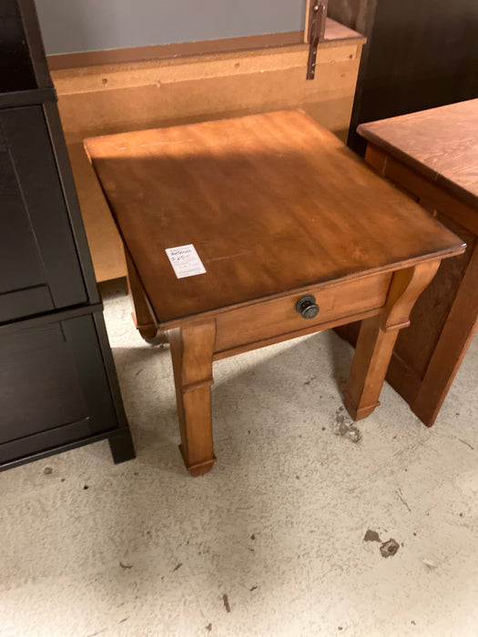 End table with drawer (used)