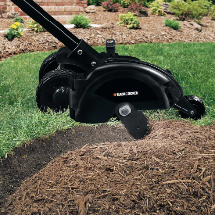 BLACK+DECKER 7.5-inch 12-Amp Corded Electric 2-in-1 Landscape Edger/Trencher (Used)