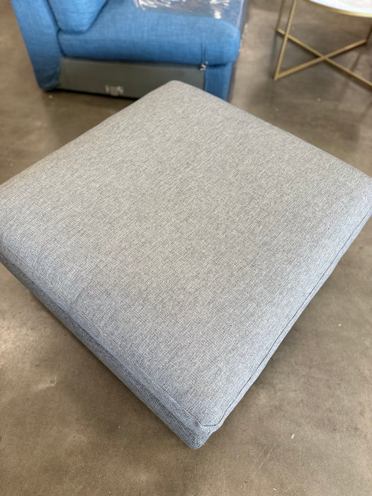 Large Grey Ottoman