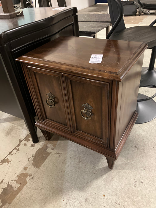 Wooden end table (used)