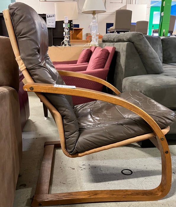 Brown Padded Chair