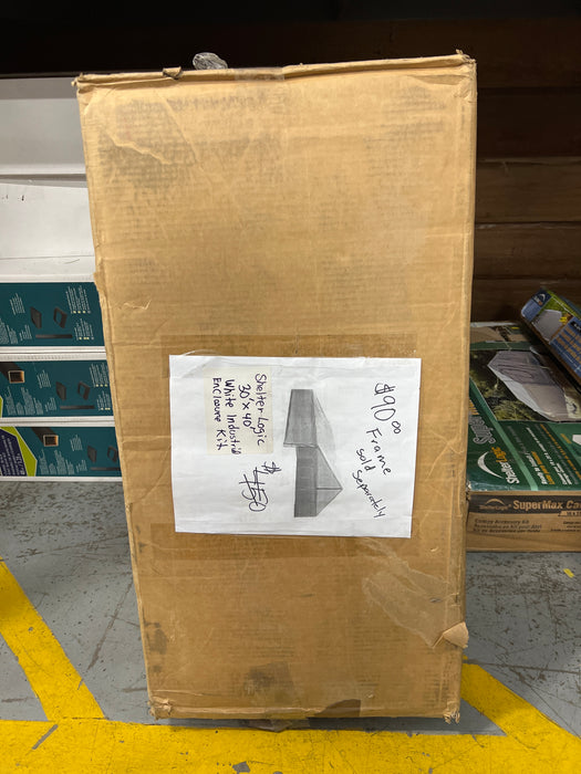 ShelterLogic 30’ x 40’ White Enclosure Cover (new)