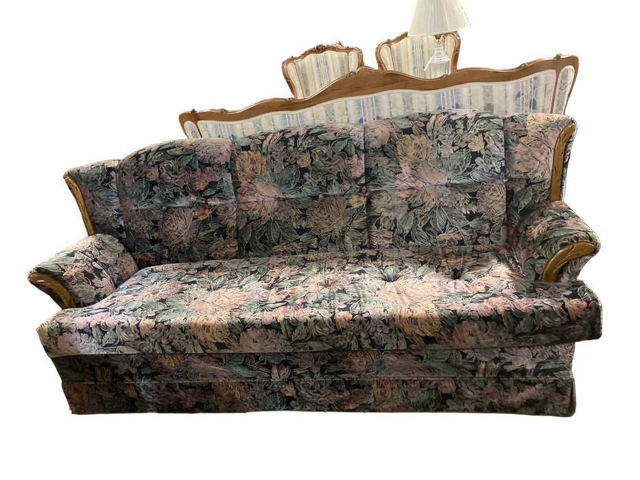 Floral couch (used)