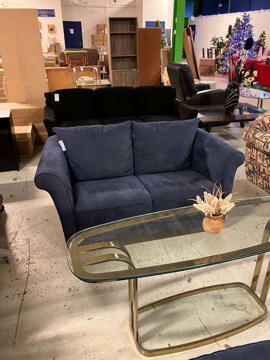 Blue Loveseat