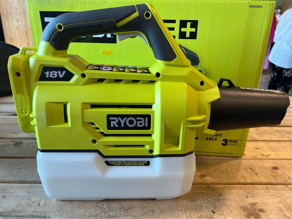 RYOBI 18V ONE+ Cordless Battery Fogger/Mister (Tool Only) (new)