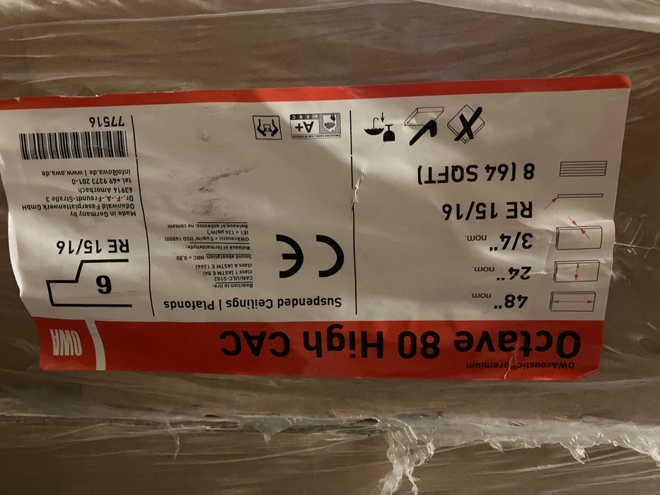Fiber Ceiling tiles (new)