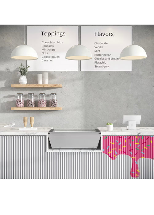 KoolMoore 31” Countertop/Ice Cream Display Freezer (new)