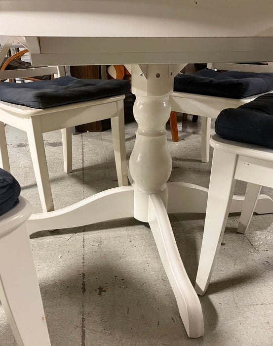 5-piece White Dining Set
