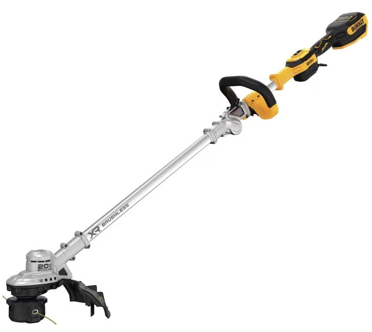 DEWALT 20V MAX Lithium-Ion Cordless Brushless 14-inch Folding String Trimmer with 5Ah Battery and Charger (new)