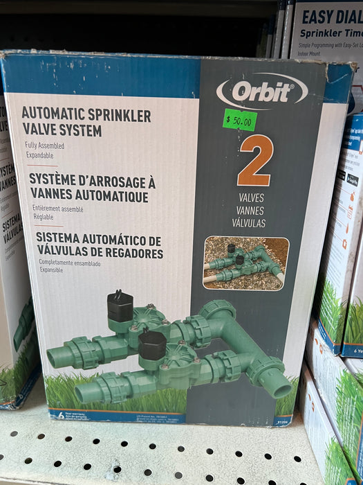 Orbit Automatic Sprinkler Valve System (new)