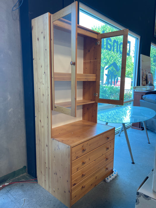 Vintage Pine Cabinet
