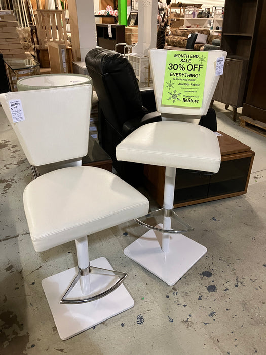 White Bar Stool
