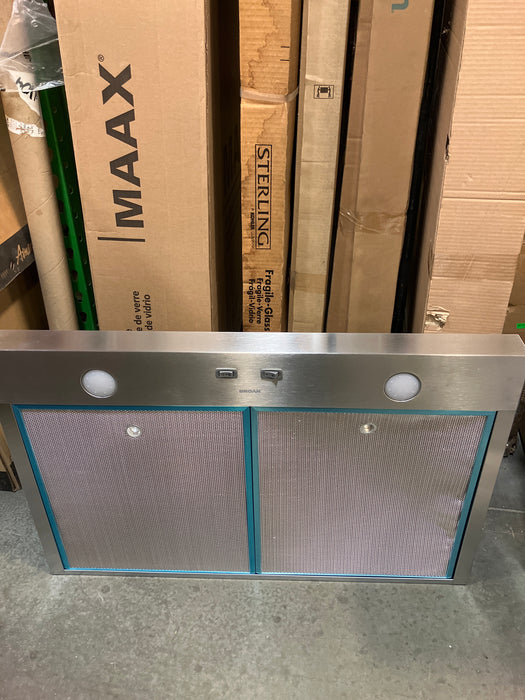 Broan 30-Inch Under Cabinet Range Hood, ENERGY STAR, 350 Max Blower CFM, Stainless Steel (New)