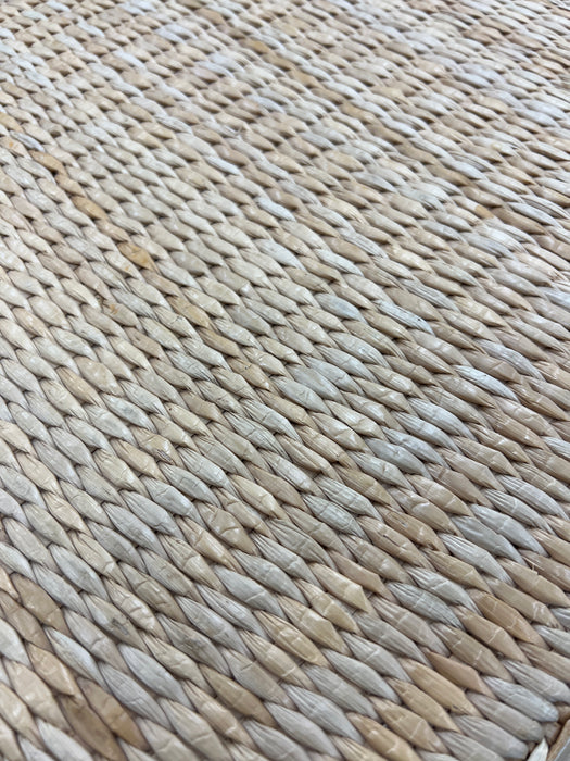 Wicker Storage Ottoman/Bin