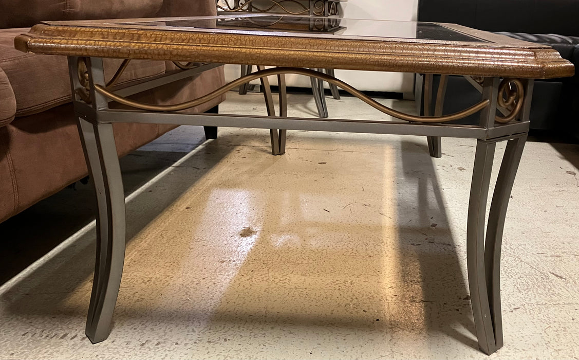 Glass-top Coffee Table
