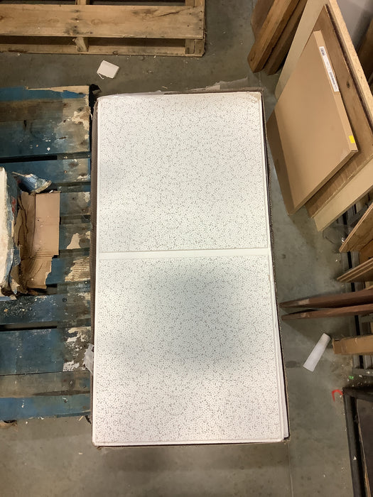 Armstrong Armstrong Ceiling Til 2 ft. x 4 ft. Scored 9767 Lay-in Ceiling Panel (Sold by Case - Pack of 10)