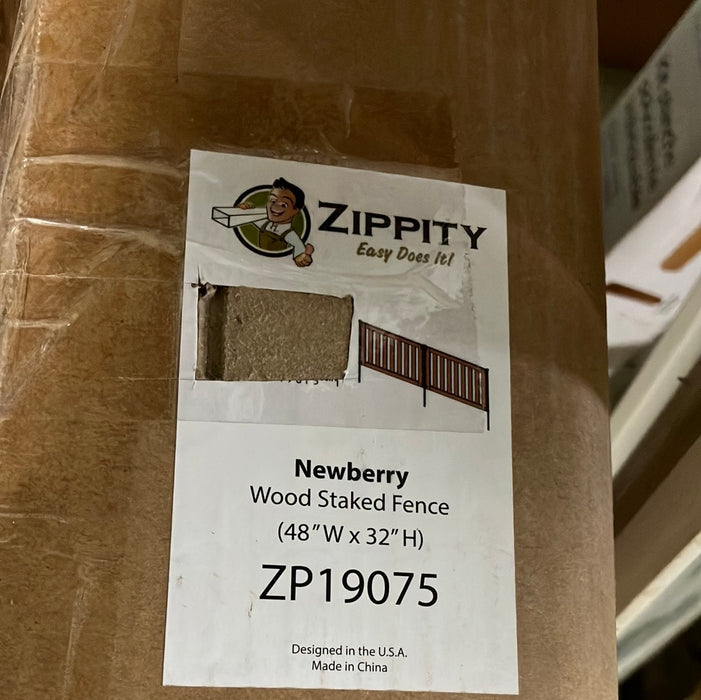 Zippity Wood Fence