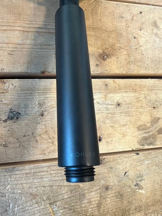 KOHLER Purist 3-Spray 5-Inch Triple Wall Mount Handheld Shower Head in Matte Black (new)