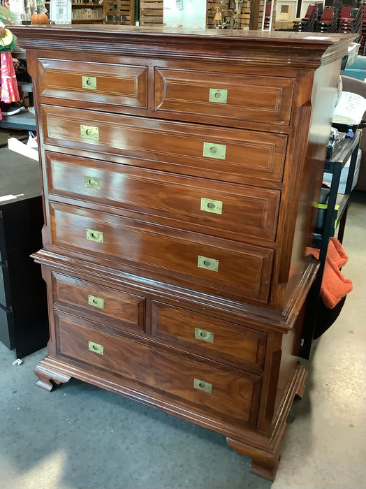 Vintage Mahogany Tallboy Dresser (Used)