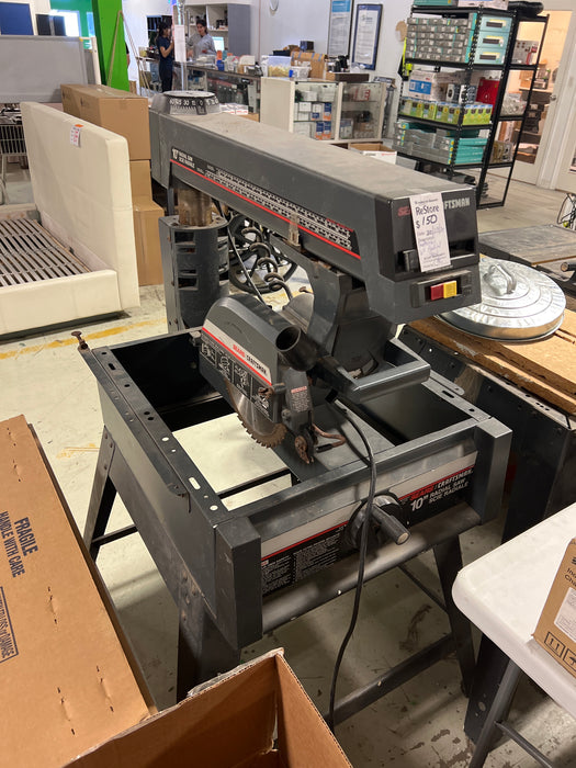 Craftsman 10” Radial Saw