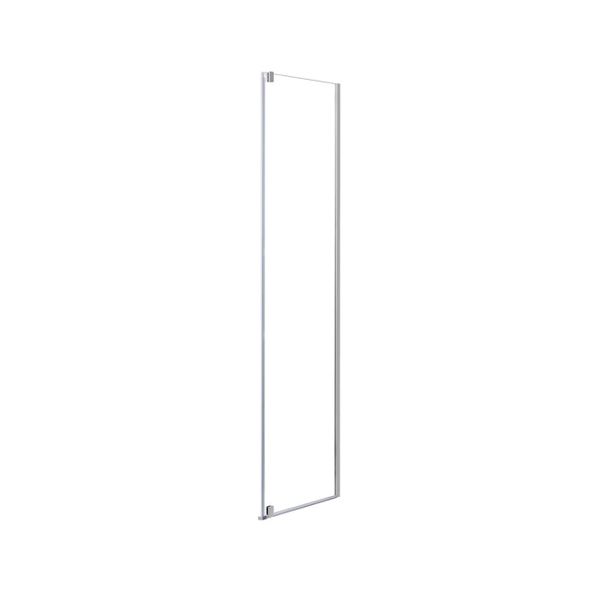 OVE Decors Niko 32-in Clear Glass Side Shower Panel with Chrome Hardware (new)
