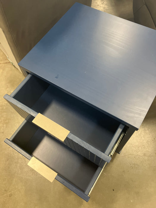 Blue Nightstand