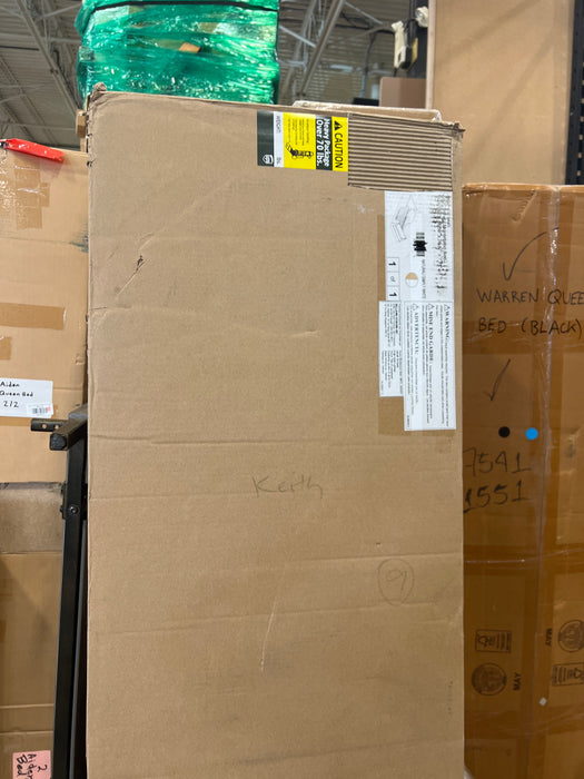 Natural Wood and White Montessori Bed Frame (new)