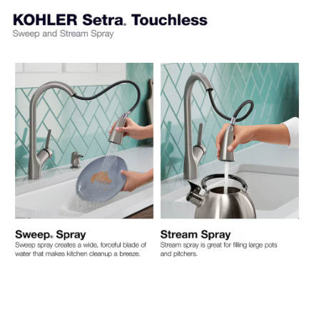 Touchless Pull-Down Faucet