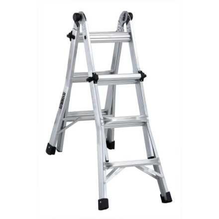 Featherlite 13 ft. Aluminum Multi-Purpose Ladder with 300 lbs. Load Capacity Type IA Duty Rating (Used)