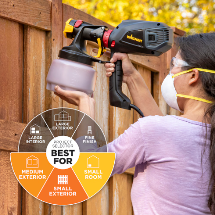 Wagner Flexio 2500 Handheld HVLP Paint Sprayer (New)