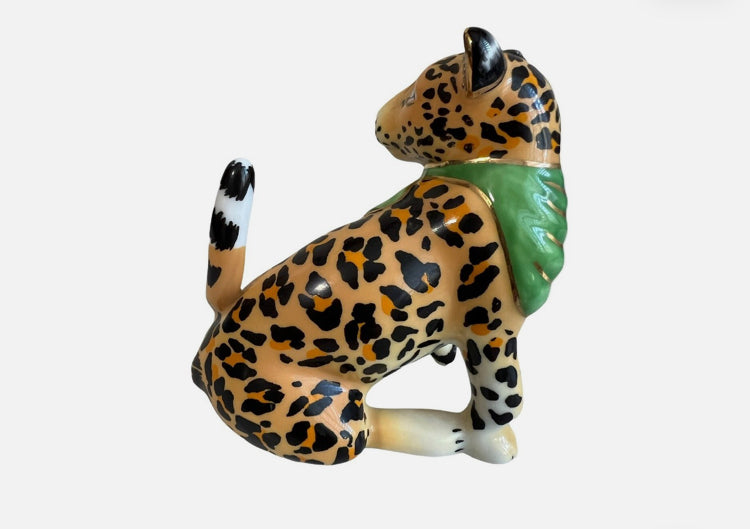 Lynn Chase Designs Jaguar Jungle Cats Yellow Figurine 3.5" Tall Animal