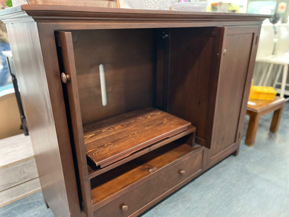 Solid Wood Media Centre