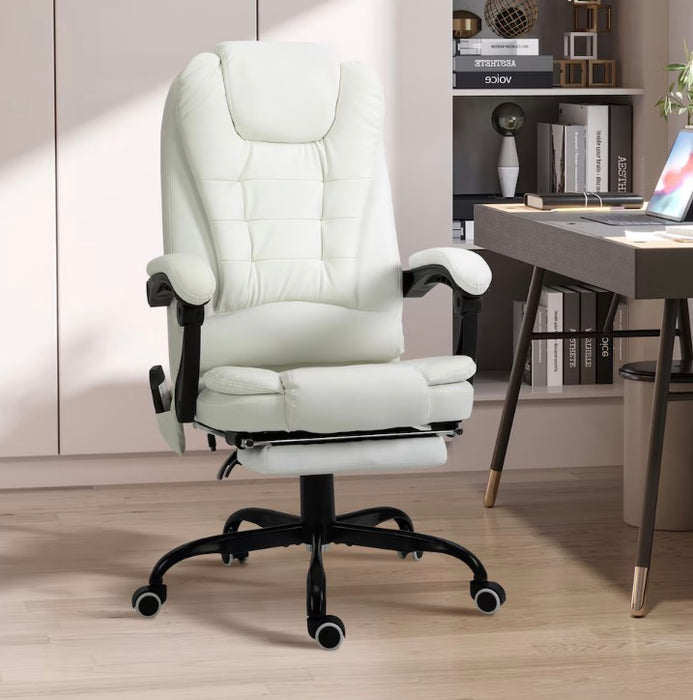 Vinsetto 7-Point Vibration Massage Office Chair with Swivel Wheels (New)
