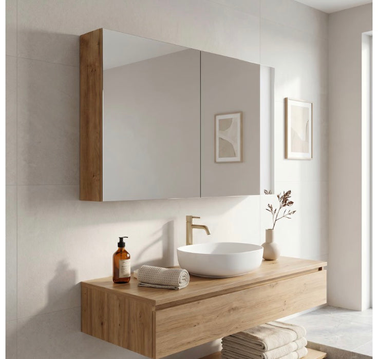 Nordic Canada Vera 36 inch Medicine Cabinet in Frosted Oak (new)