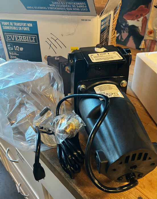 Everbilt Cast Iron Non-Submersible Transfer Pump