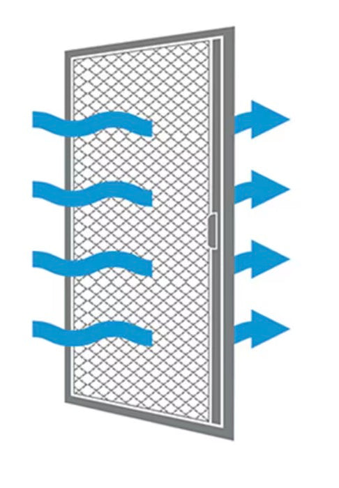 Andersen LuminAire 32-inch to 36-inch W x 80-inch H White Retractable Screen for Single Entry Door (NEW)