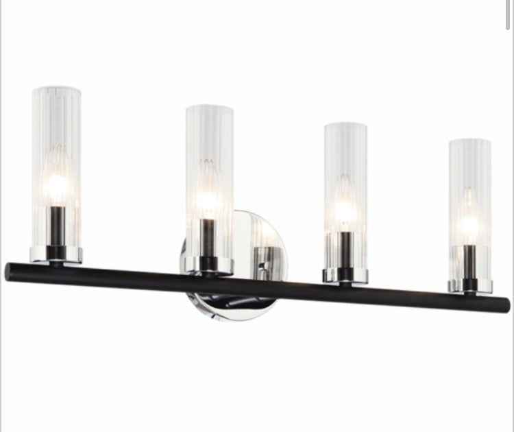 Luminoso Wall Sconce Chrome