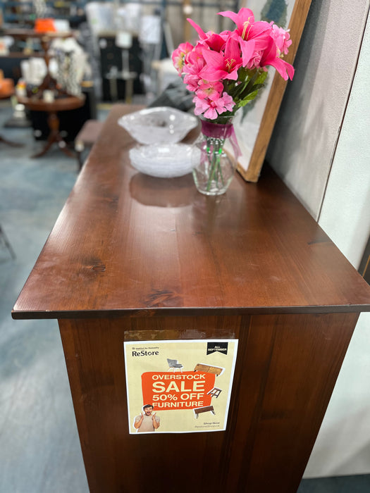 Solid Wood Media Centre